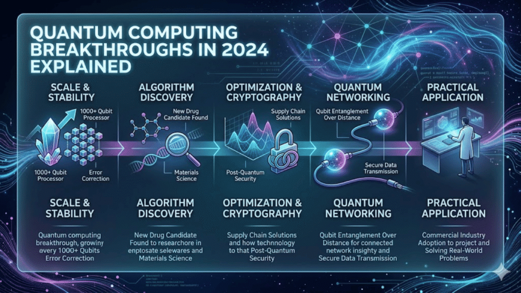 Latest Breakthroughs in Quantum Computing 2024