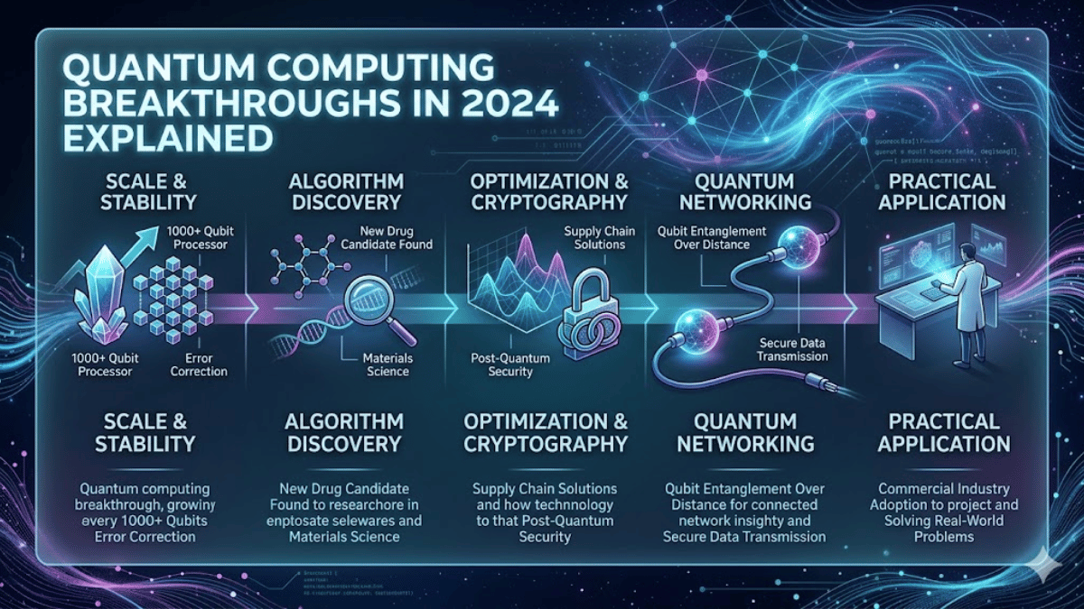 Latest Breakthroughs in Quantum Computing 2024