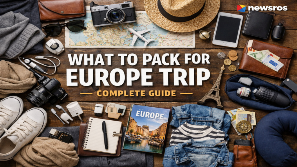 What to Pack for Europe Trip