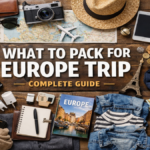 What to Pack for Europe Trip