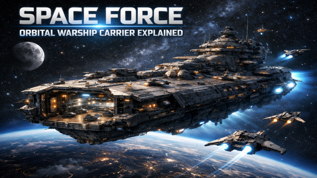 Space Force Orbital Warship Carrier