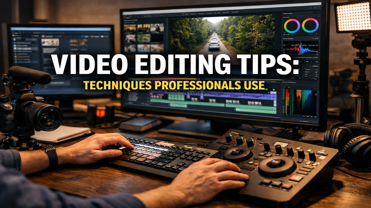 Video Editing Tips