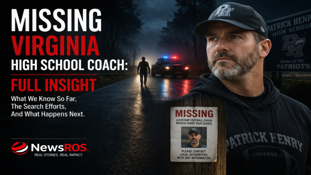 Missing Virginia High School Coach