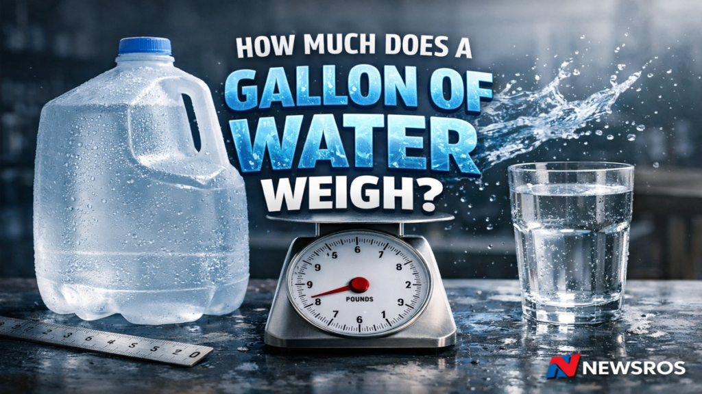 How Much Does a Gallon of Water Weigh